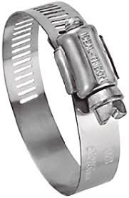 Abrazadera mini sinfin de acero inoxidable de 3/8" a 5/8"