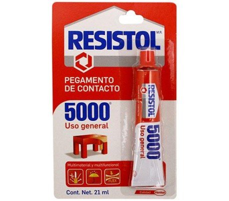 PEGAMENTO DE CONTACTO AMARILLO P/USO GENERAL TUBO   . 21ml RESISTOL 5000