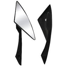 ESPEJO RETROVISOR UNIVERAL PARA MOTOCICLISMO NEGRO.,