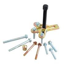 Juego de extractor automotriz tipo "pata de gallo" o "de volante" 13 piezas