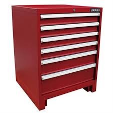 Gabinete fijo uso extra pesado 6 gavetas 28"