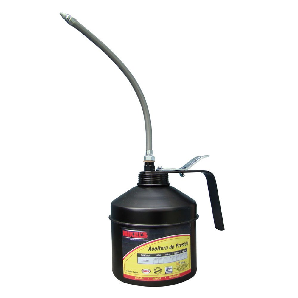 ACEITERA DE PRESIÓN ,BOTE DE ACERO,TUBO FLEXIBLE   950 ML