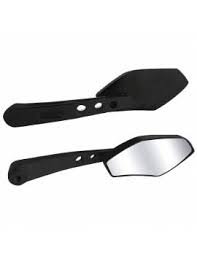 ESPEJO RETROVISOR UNIVERAL PARA MOTOCICLISMO NEGRO.,