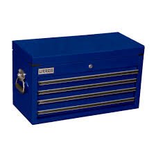 Gabinete superior uso extra pesado 4 gavetas 27" color azul