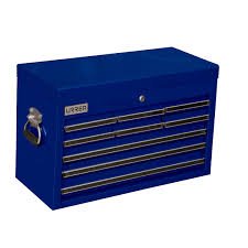 Gabinete superior uso extra pesado 9 gavetas 27" color azul