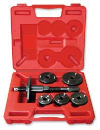 Juego de calibrador de discos traseros 6 piezas