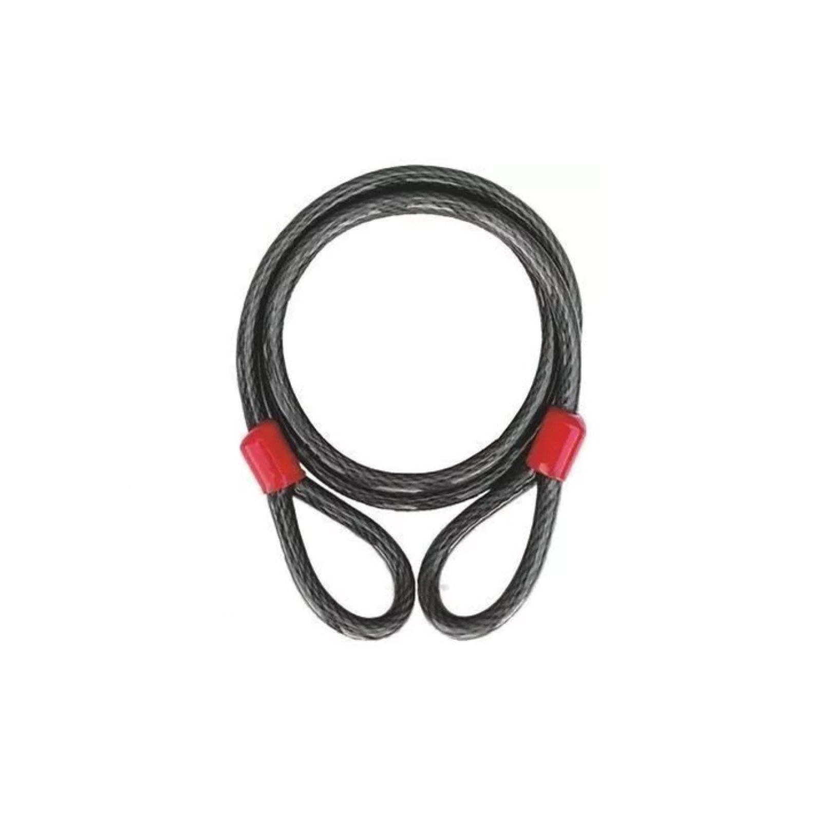 CABLE SEGURIDAD DOBLE LAZO 1.6 cm x  3 m