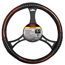 CUBRE VOLANTE TIPO DEPORTIVO COLOR ROJO