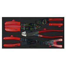 Juego de 5 Pinzas pela cable