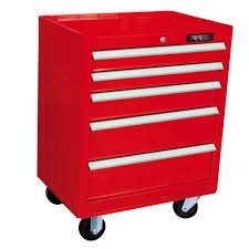 Gabinete móvil uso extra pesado serie EX 5 gavetas 27"
