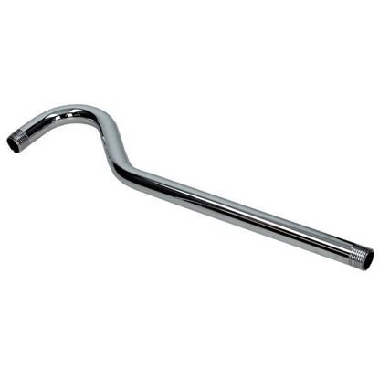 BRAZO LARGO P/REGADERA C/CHAPETON RED. CROMO RUGO 45BF