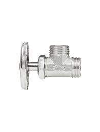 VALVULA DE CONTROL ANGULAR 13mm 1/2" ESTANDAR COMP-MNPT SATIN RUGO 25-IC