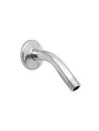 BRAZO CURVO P/REGADERA C/CHAPETON RED. CROMO RUGO 45B