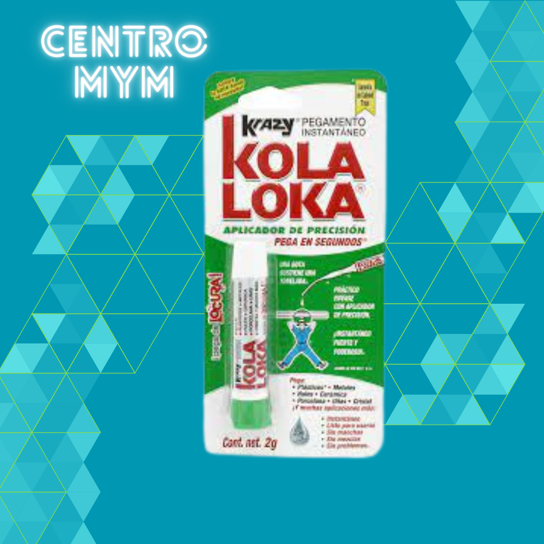 PEGAMENTO INSTANTANEO USO GENERAL APLICADOR 2gr KRAZY KOLA LOKA