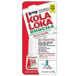 PEGAMENTO INSTANTANEO USO GENERAL BOTELLA C/BROCHA  5gr KRAZY KOLA LOKA