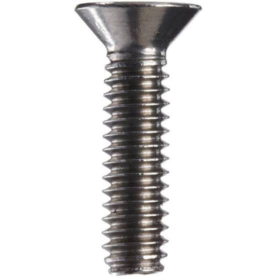 TORNILLO CABEZA PLANA 1/4X2