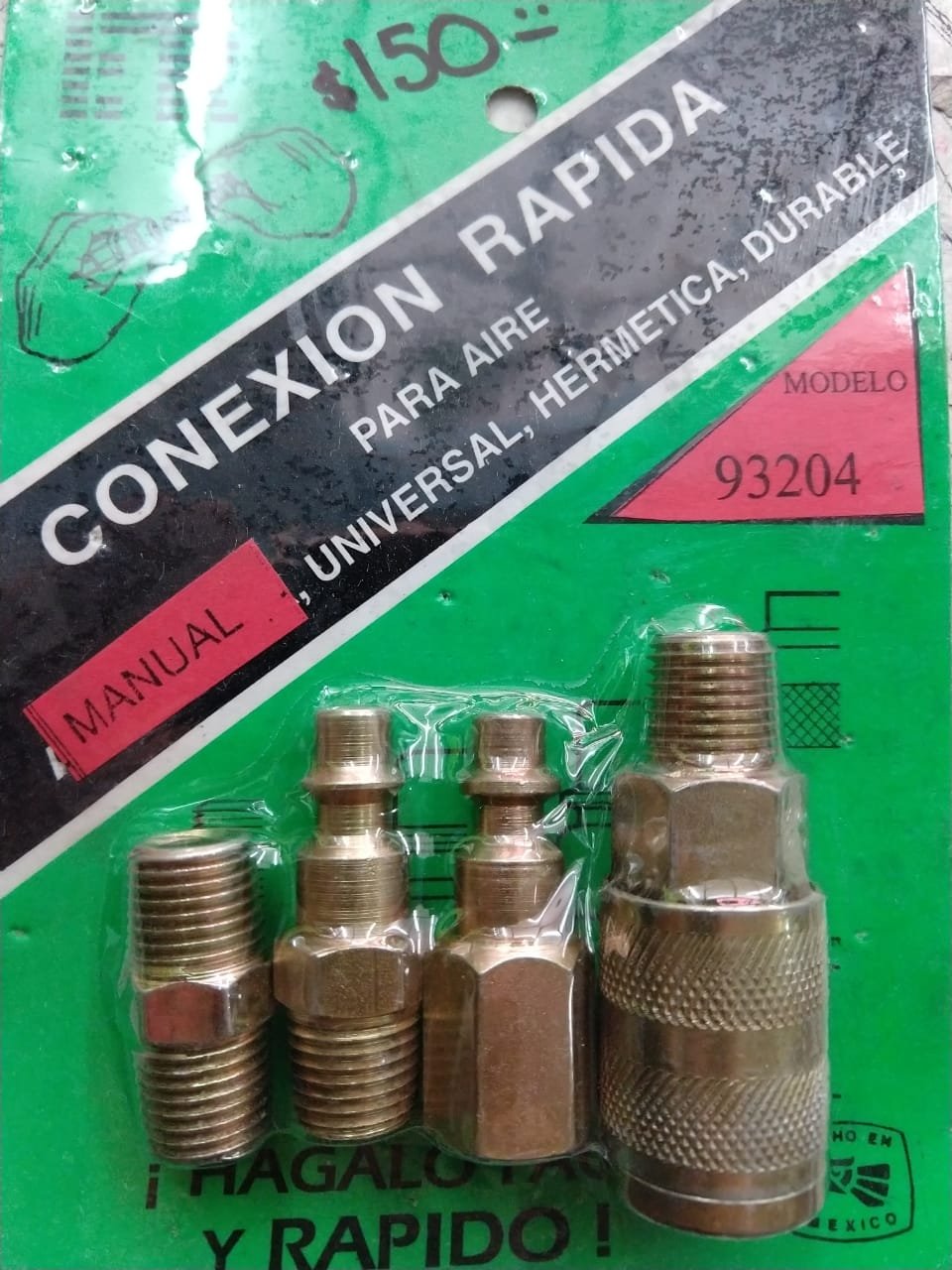 CONEXIÓN RAPIDA MANUAL