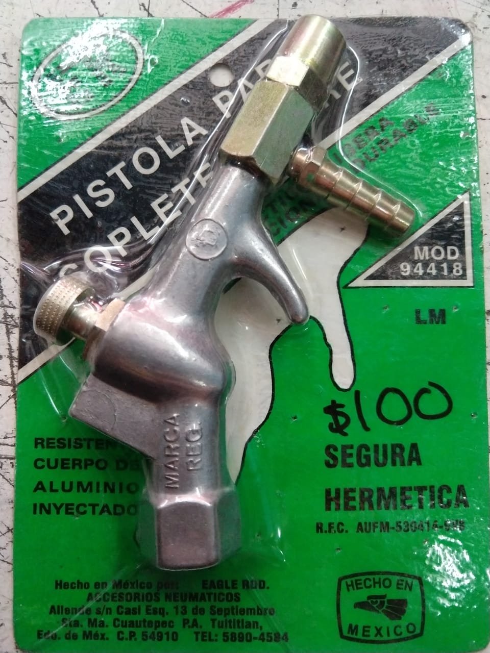 PISTOLA PARA SOPLETEAR AIRE 