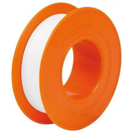 CINTA TEFLON SELLA ROSCAS 1/2" USO GENERAL 13M TRUPER CFT-1/2X13